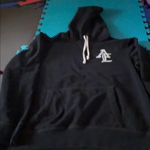 American Eagle Black Hoodie NWOT XL